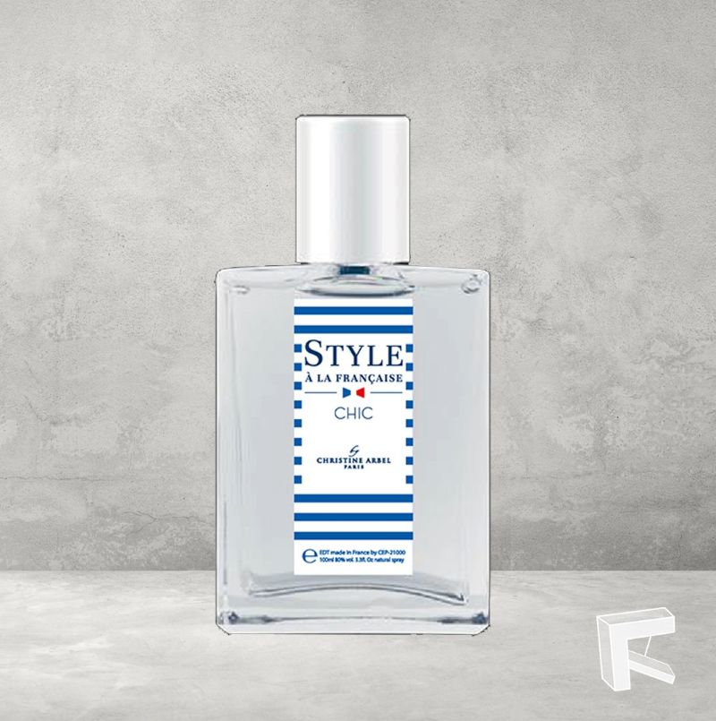 design d'étiquette pour un parfum à Dijon