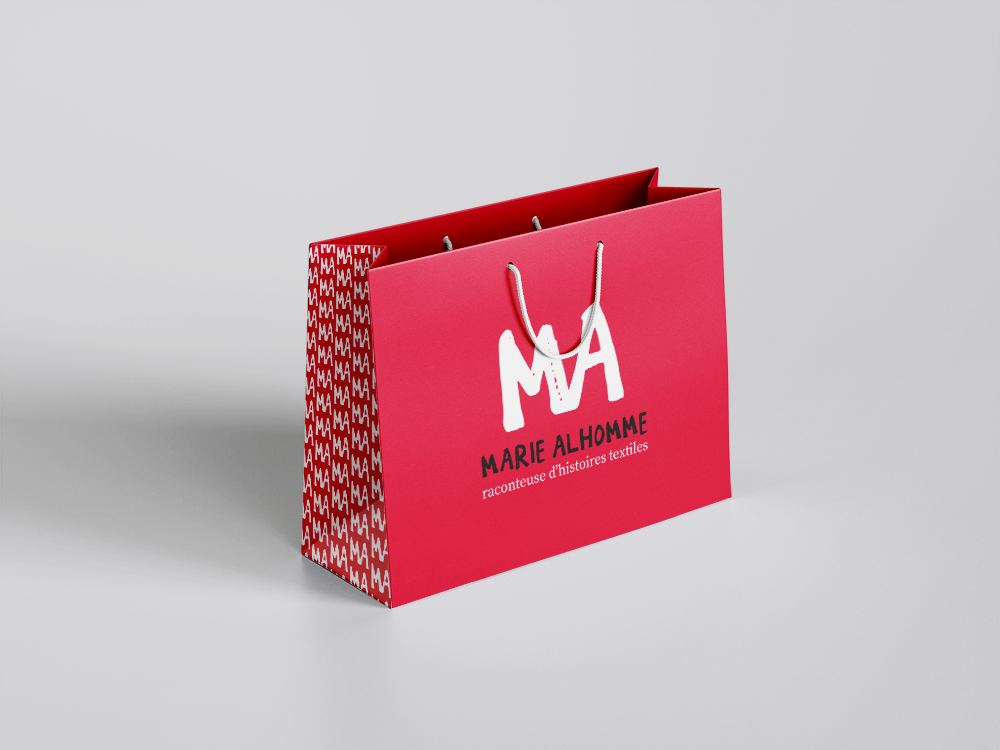 Identité visuelle pour couturière artisanale