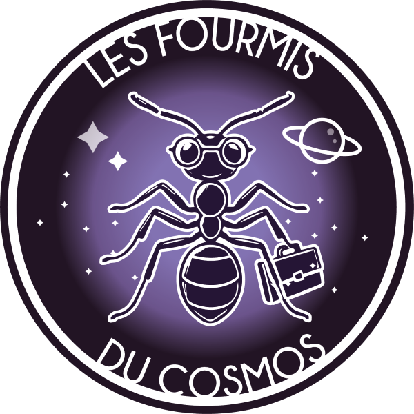 Logo du podcast "Les fourmis du cosmos"